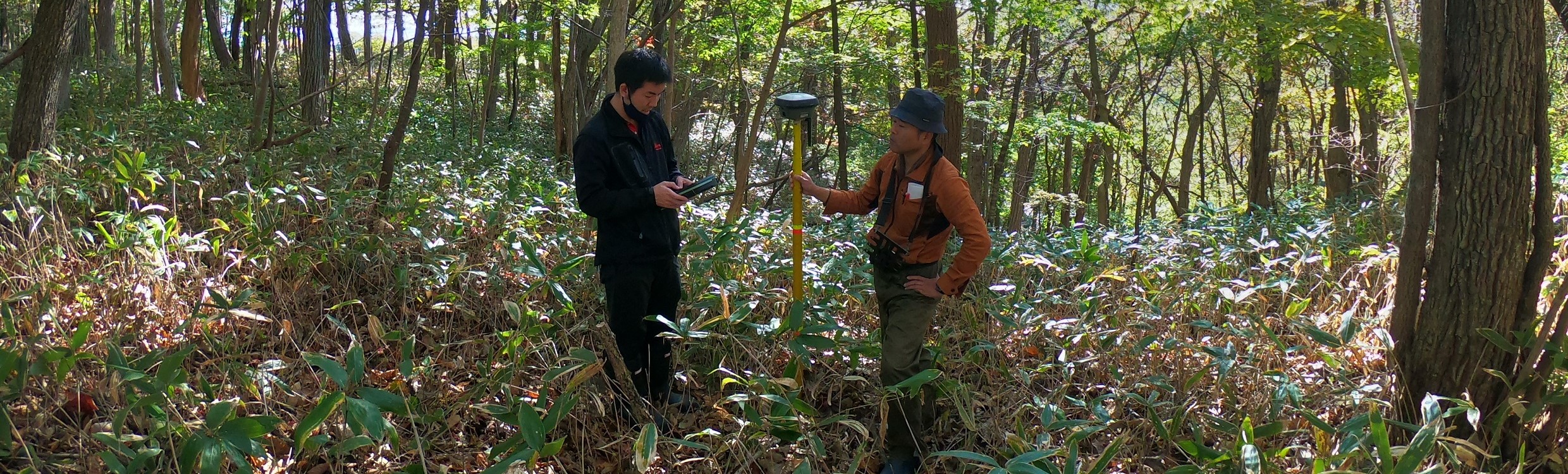BM Field in Japan surveying with Leica GS18 T